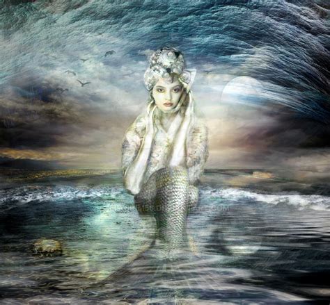 Magical ocean goddesses